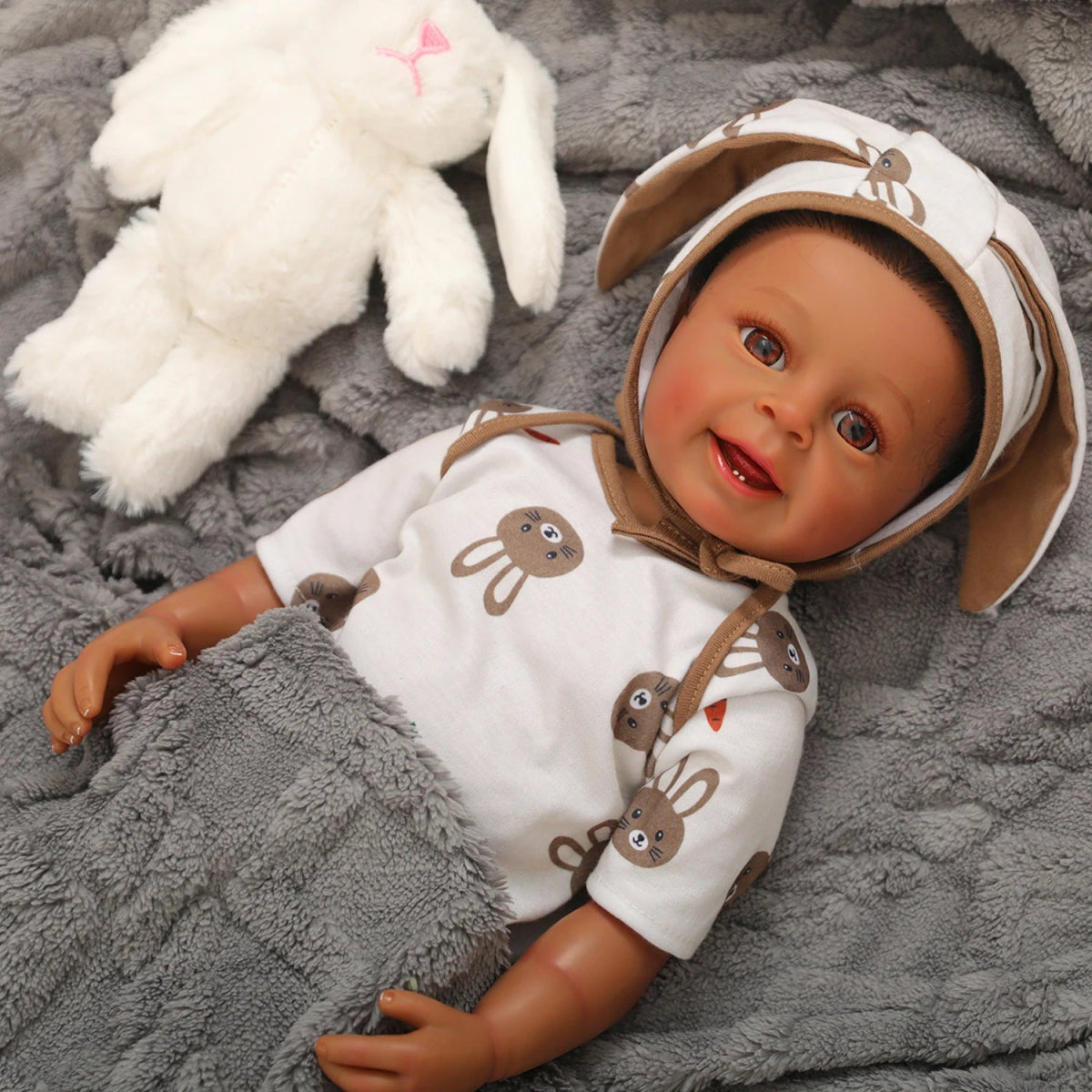 Boneca Reborn Betina Realista | Negra - Betina Baby