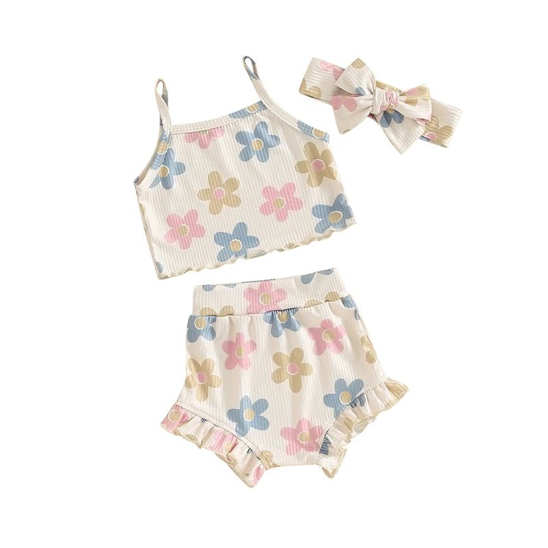 Conjunto Shortinho + Blusinha Minimalista | 0 - 24 Meses - Betina Baby