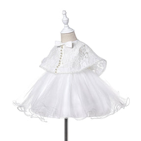 Vestido Tule Batizado | 0 - 24 Meses - Betina Baby