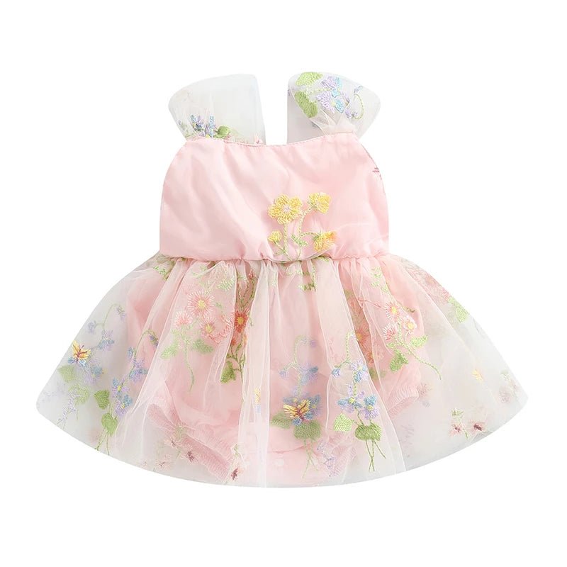 Vestido Tule Jardim Encantado | 0 - 24 Meses - Betina Baby