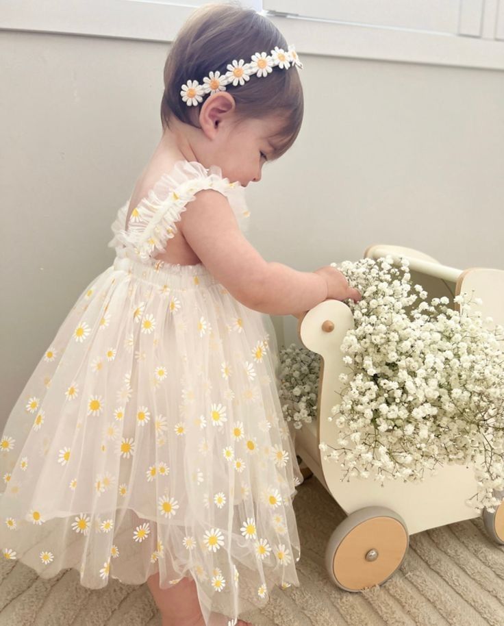 Vestido Tule Margarida Alcinha | 6M - 24 Meses - Betina Baby