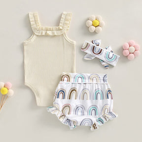 Conjunto Arco-Íris | 0-18 Meses - Betina Baby