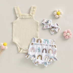 Conjunto Arco-Íris | 0-18 Meses - Betina Baby