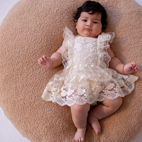 Vestido Rendado | 0-24 Meses - Betina Baby